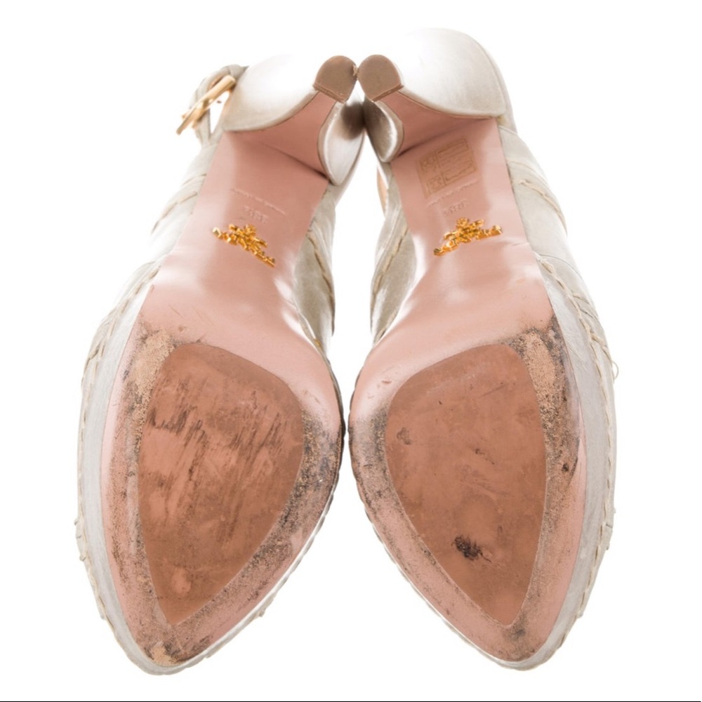PRADA Platform Slingback Pumps - Picture 4 of 5